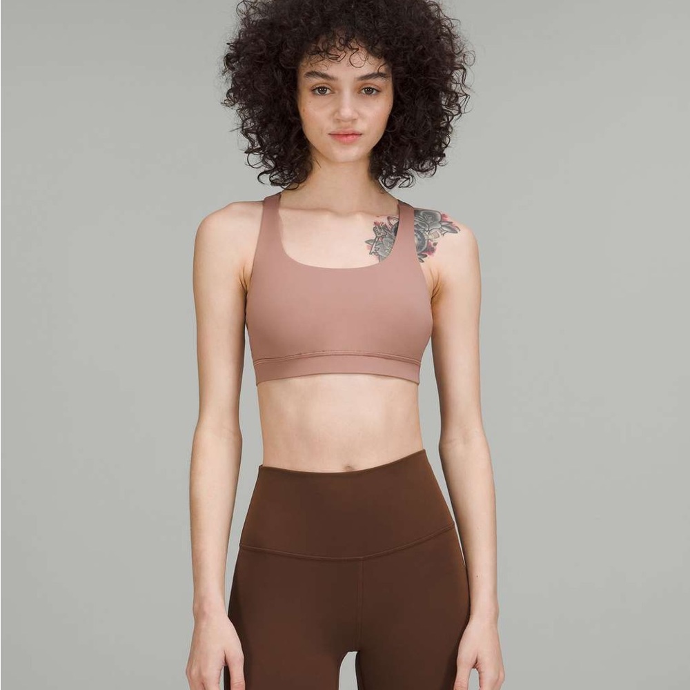 Lululemon Energy Bra twilight rose size 10